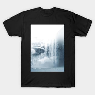 Snowy Waterfall T-Shirt